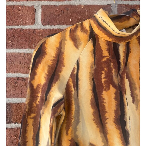 Vintage Speedo Tiger Stripe Shirt M - Picture 9 of 9